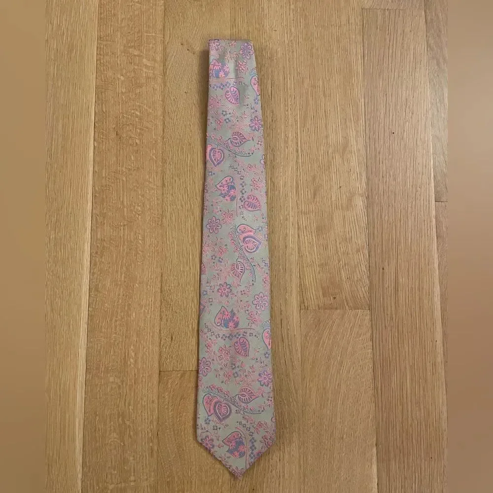 Christian Lacroix 100% silk tie